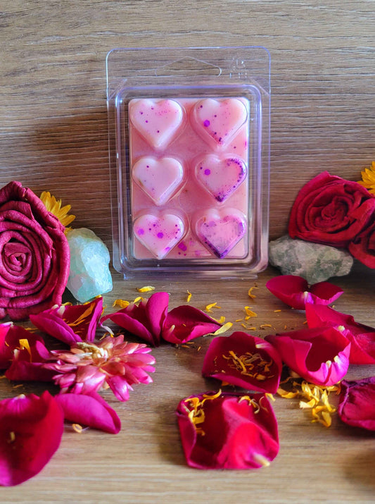 Clamshell Soy Melts- 6 Cavity, Highly Scented, Herbal Infused