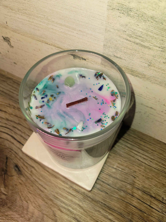 Adorn – Scented Soy Candle | Wooden Wick, Clean-Burning (6 oz)