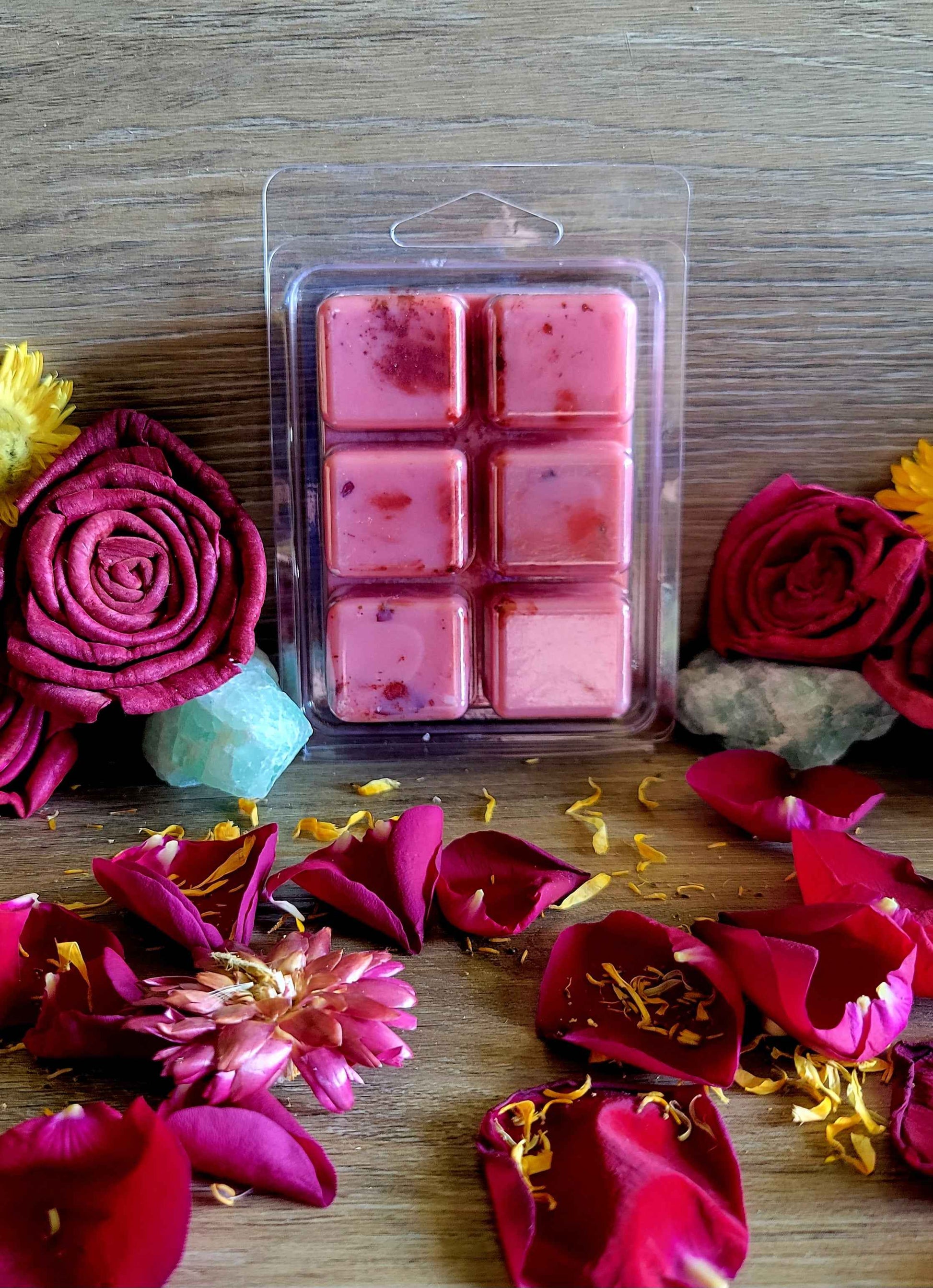 Clamshell Soy Melts- 6 Cavity, Highly Scented, Herbal Infused