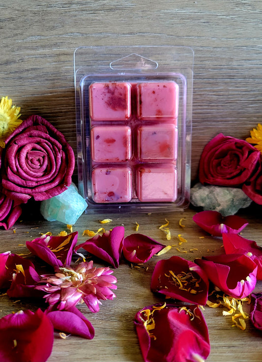 Clamshell Soy Melts- 6 Cavity, Highly Scented, Herbal Infused