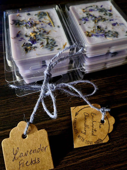Clamshell Soy Melts- 6 Cavity, Highly Scented, Herbal Infused