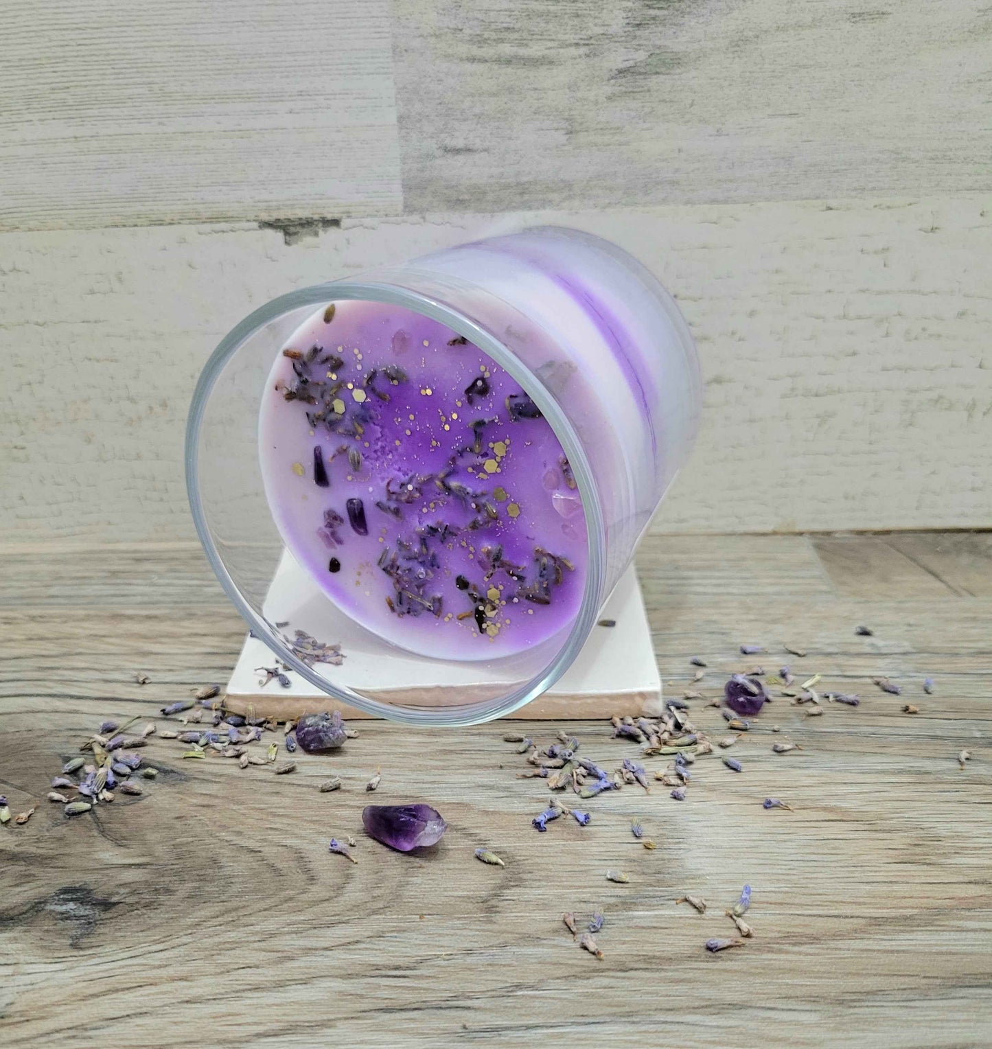 Warm Embrace – Scented Soy Candle | Wooden Wick, Clean-Burning (12 oz)